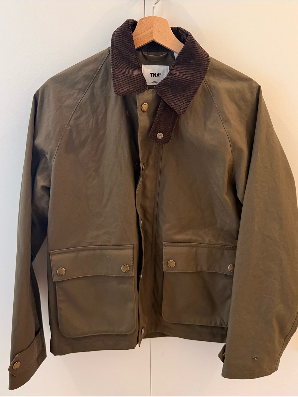 Aritzia TNA Decibel Waxed Jacket NWT